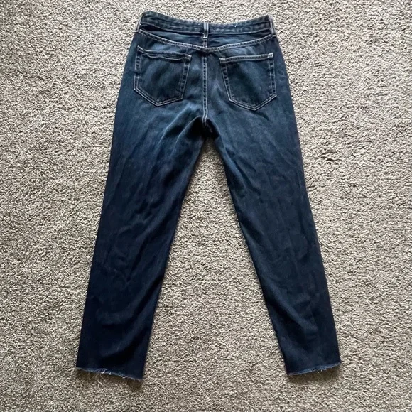 L'AGENCE  Milana Stovepipe Jeans in Grainger (Dark Wash) - Size 25 - Picture 7 of 11